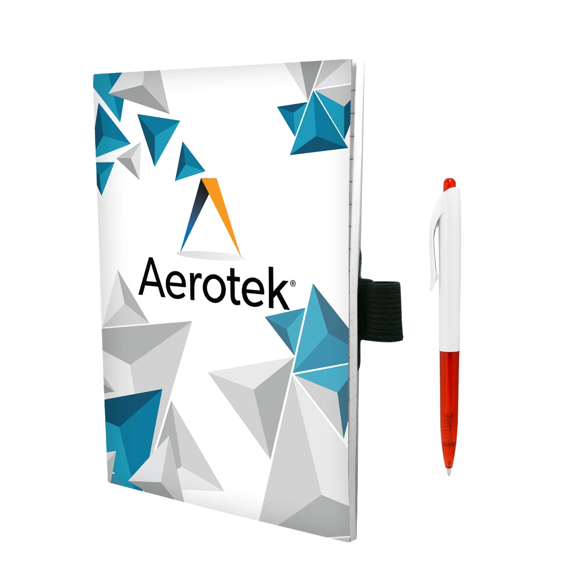 5" X 7" Perfect Paper Cover Notebook with Pen 15
