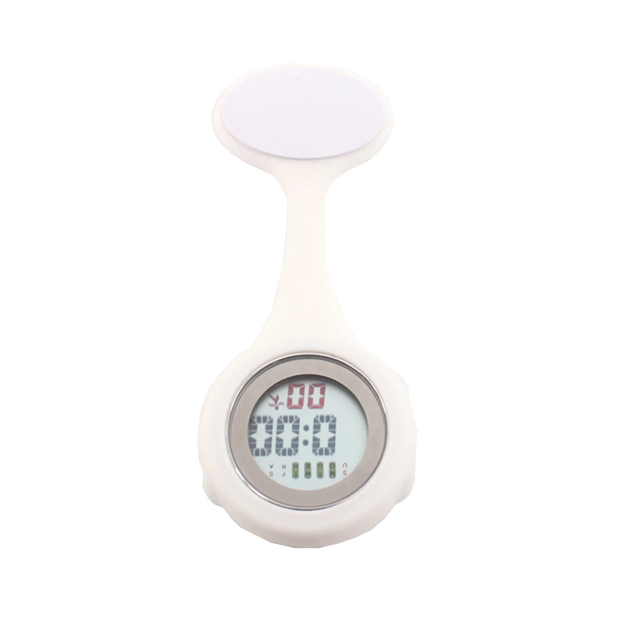 New Luminous Silicone Digital Brooch Electronic Watch 15