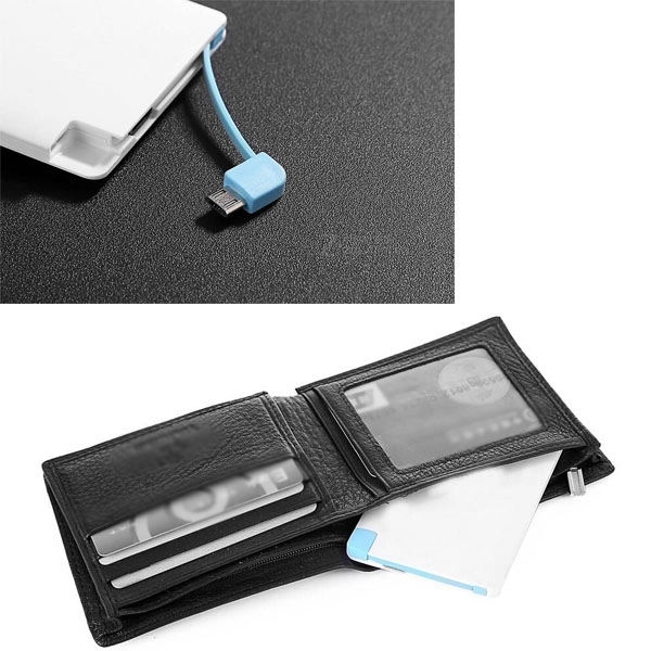 Credit Card Power Bank - 2500 mAh 4