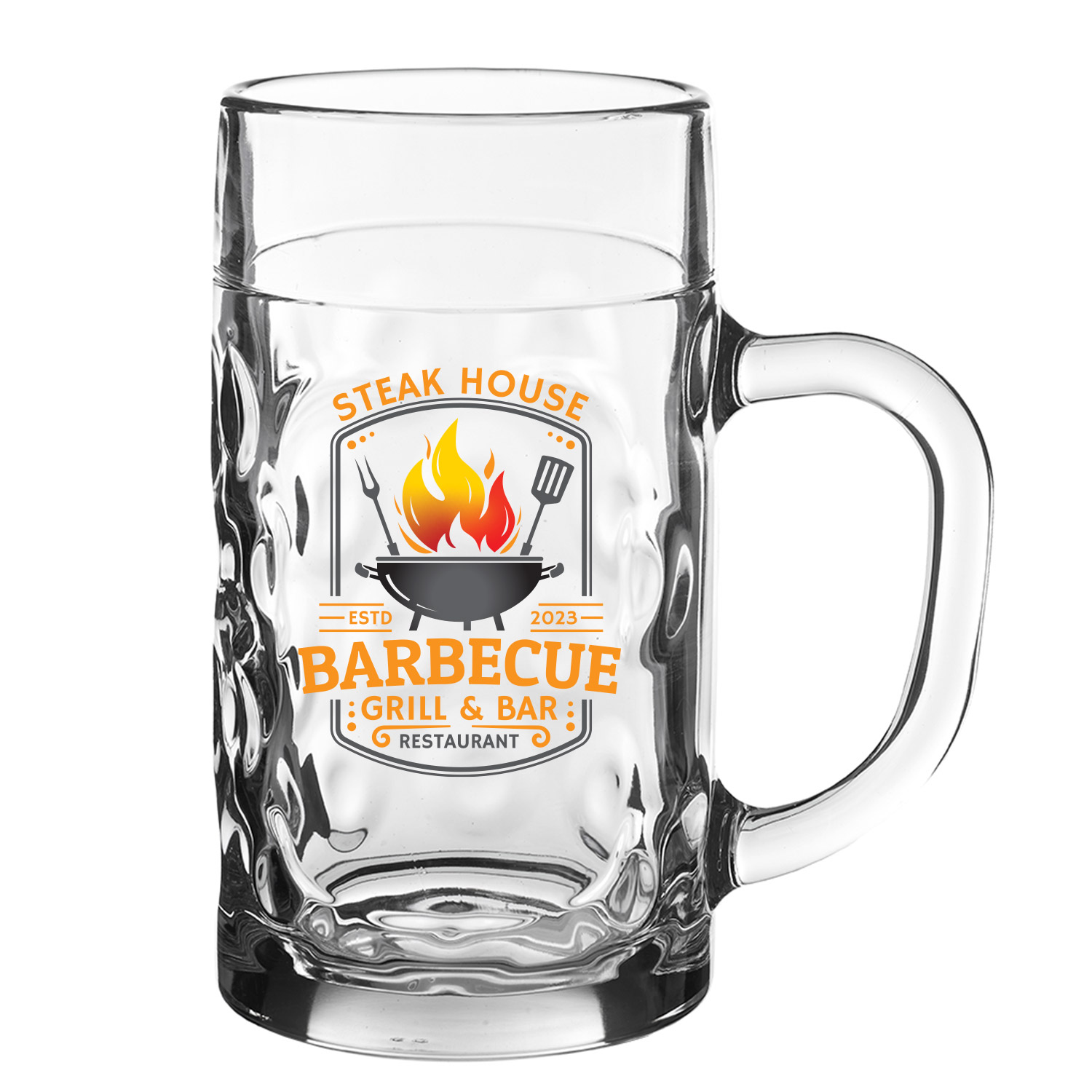 1 liter Munich Beer Stein (Full Color Imprint) 5