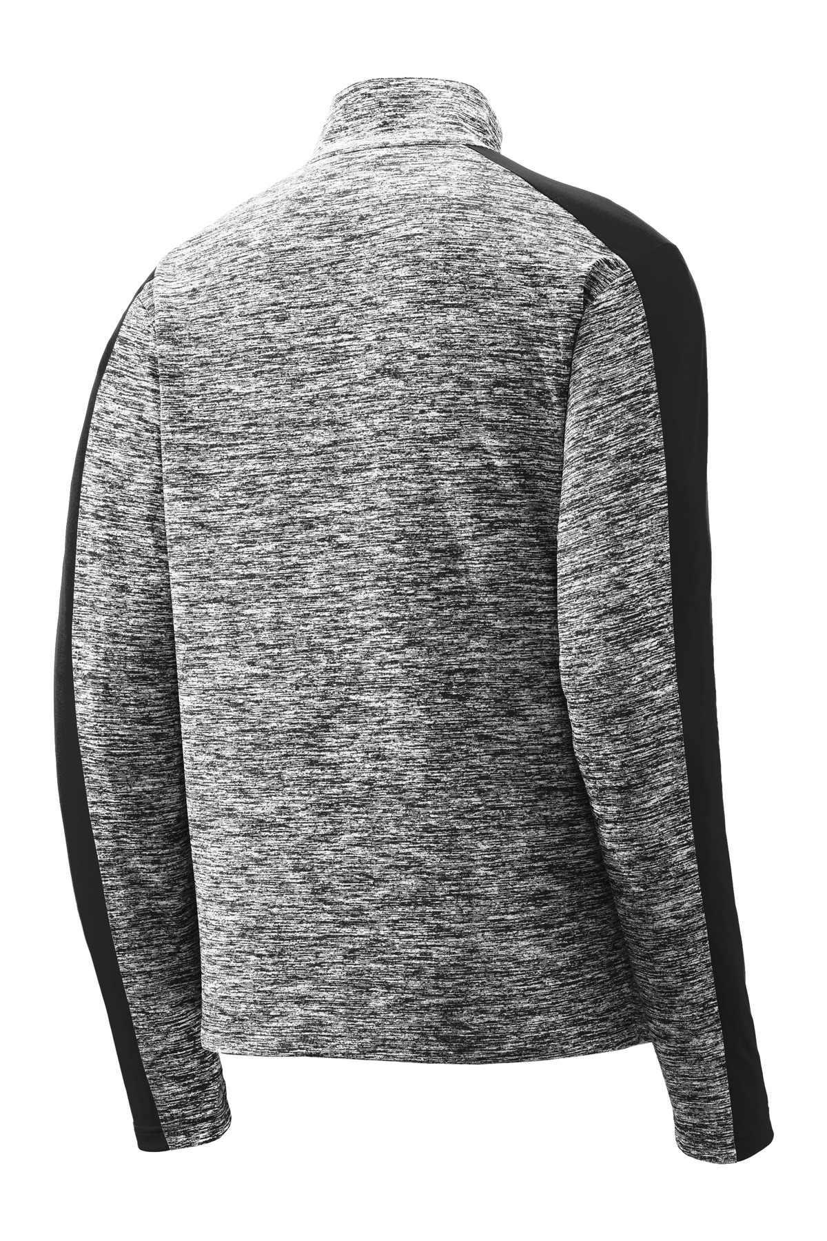 PosiCharge Electric Heather Colorblock 1/4-Zip Pullover