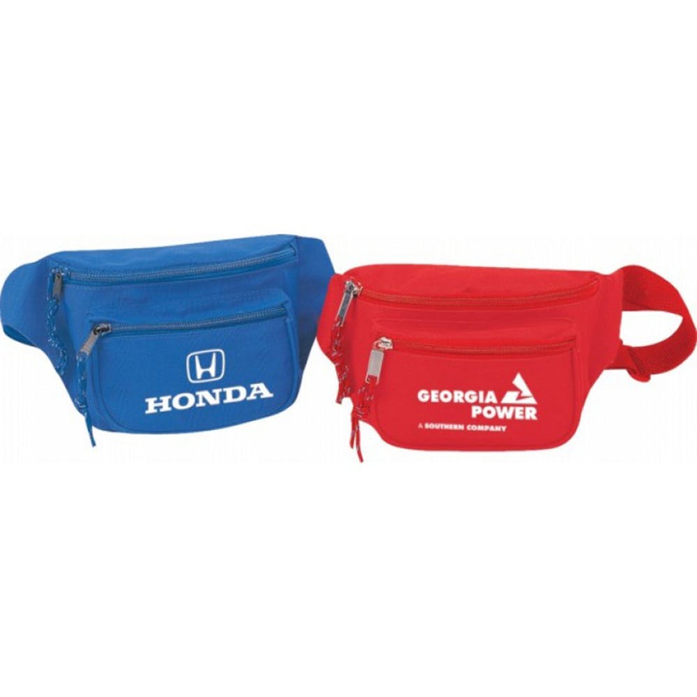 Fanny Packs - Black 2 Zippers 2
