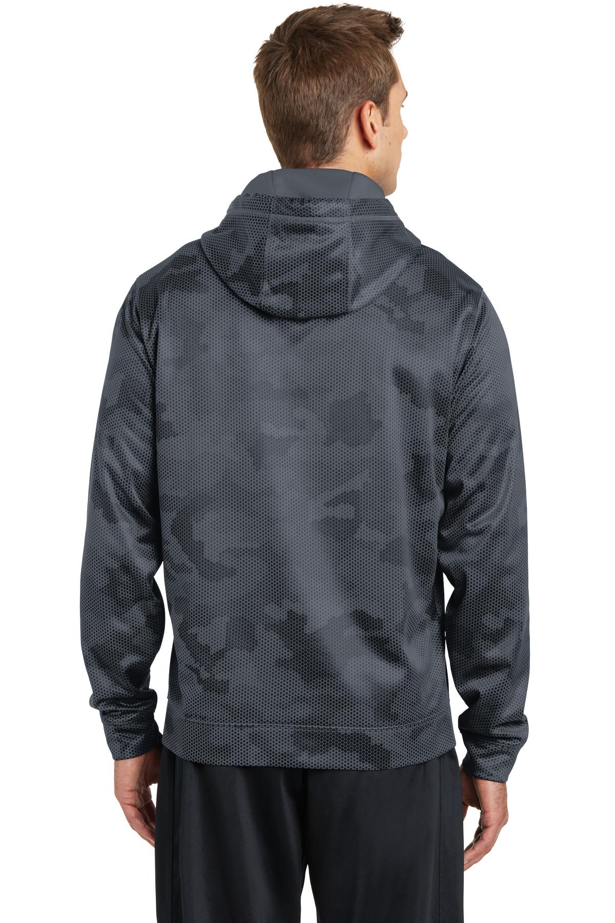 Sport-Wick CamoHex Fleece Hooded Pullover