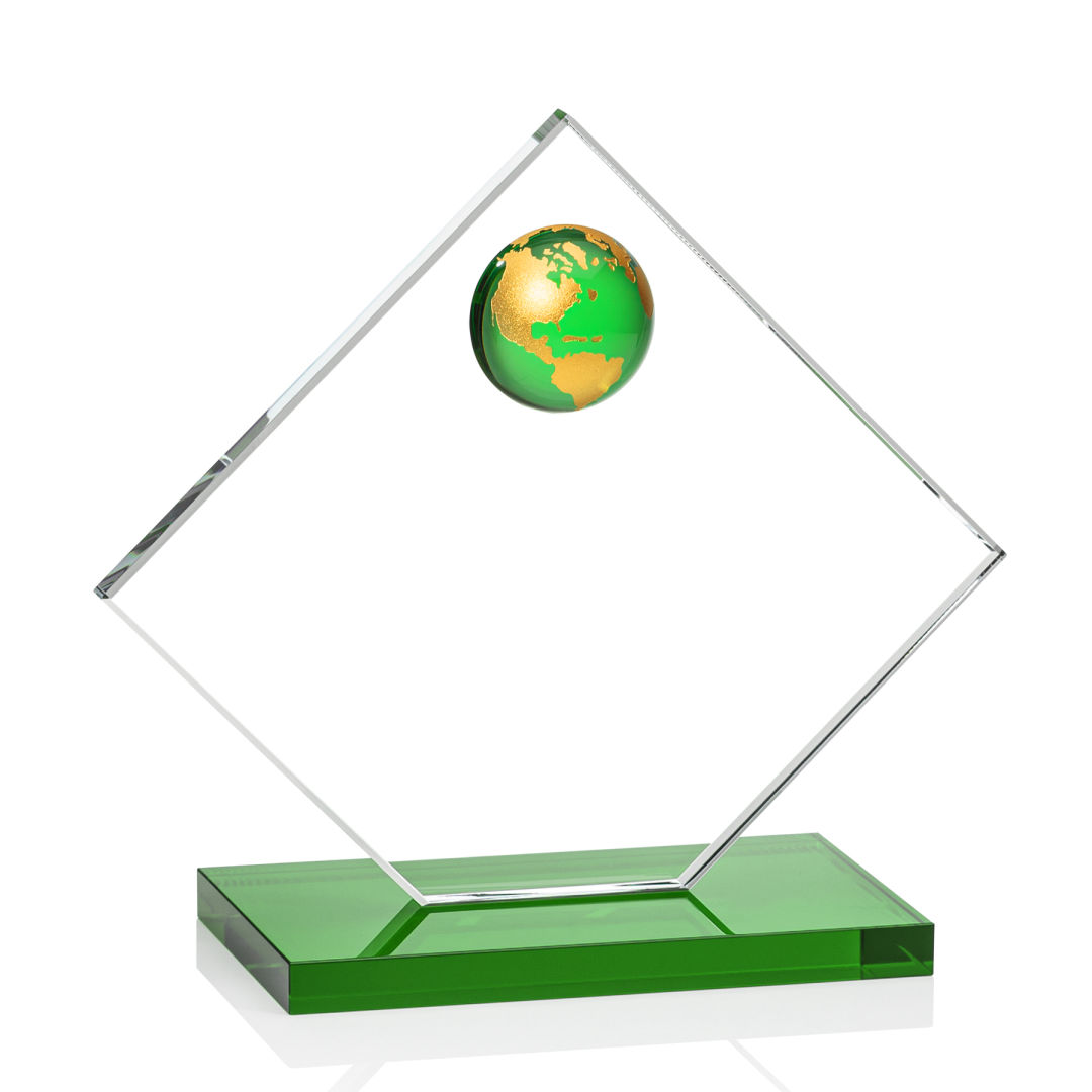 Ferrand VividPrint™ Award - Green/Gold 10