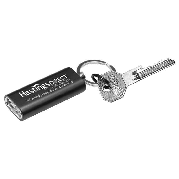 "Titania" 3 LED Ultra Thin Aluminum Keychain Keylight 15