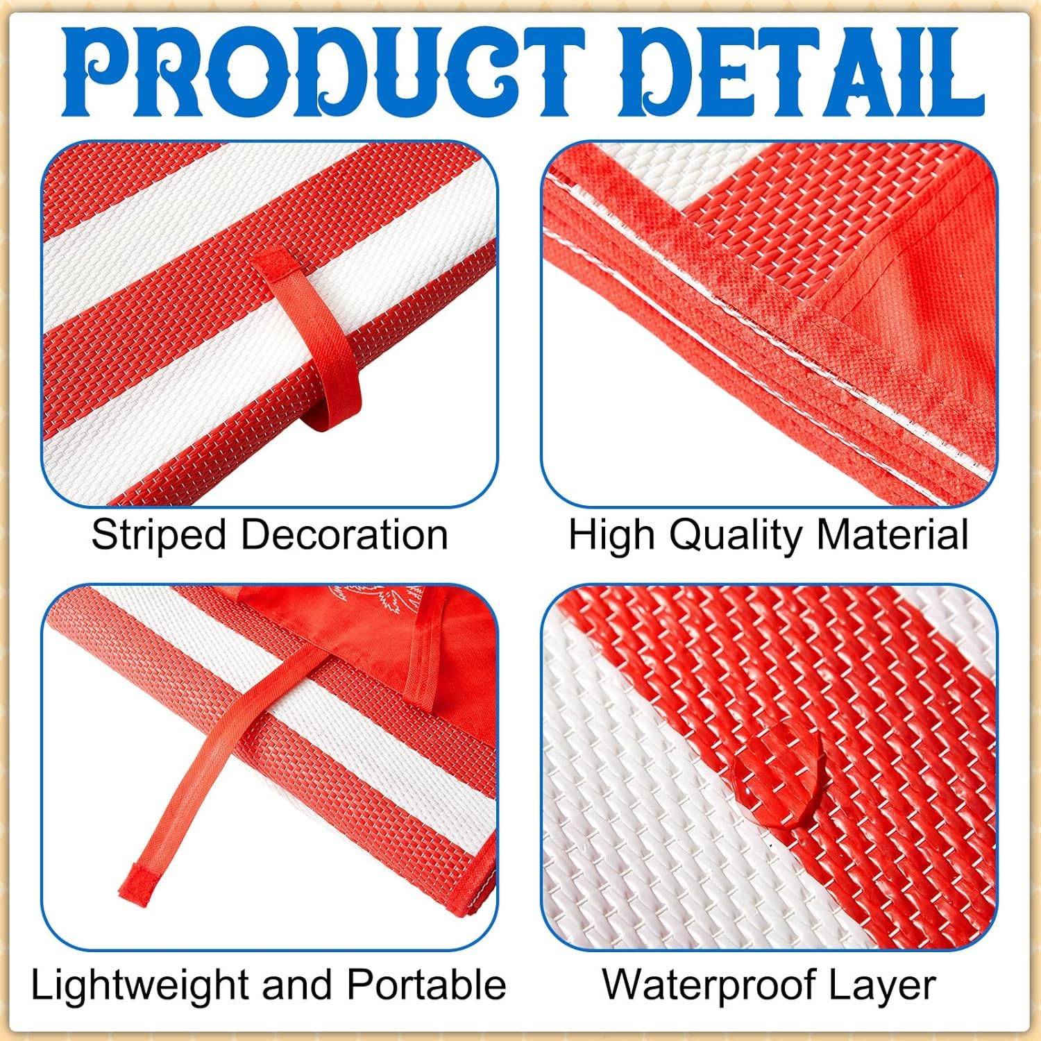 Foldable Picnic Blanket Beech Mat 3