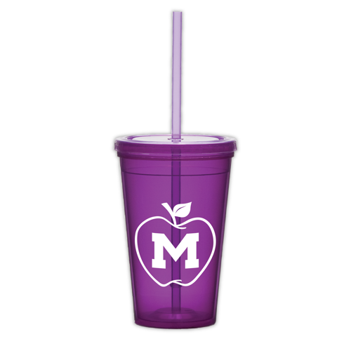 Economy Tumbler with Snap-on Lid 16oz 9