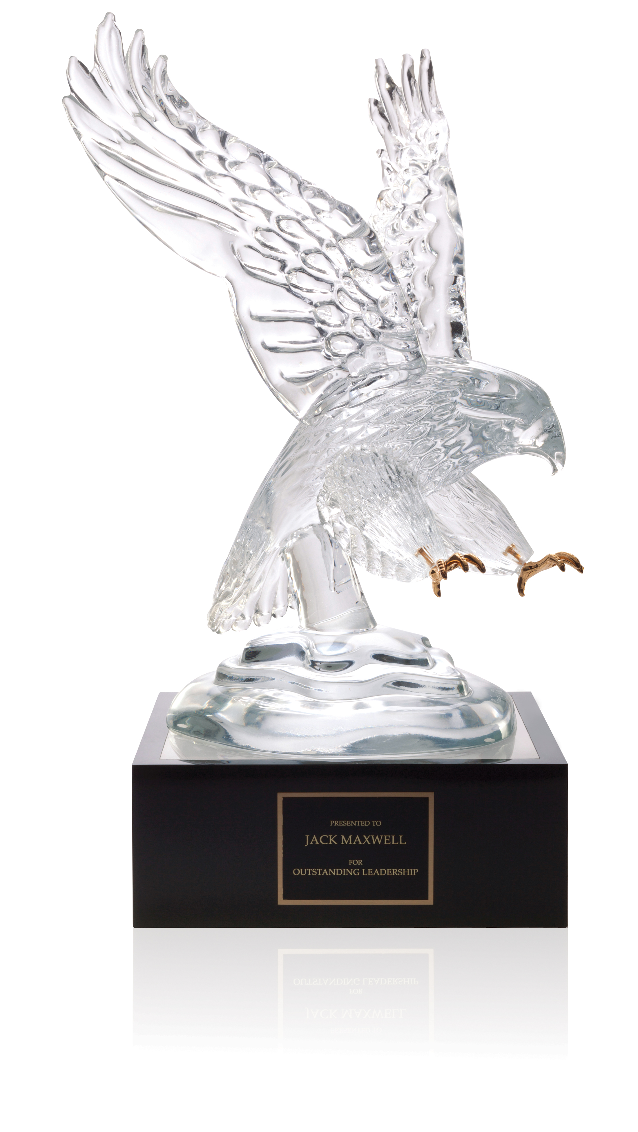 Pino Signoretto Eagle Award with 4" Lighted Pedestal 3