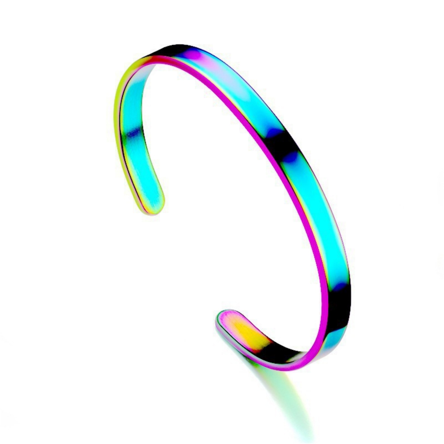 Steel Open Bracelet 8