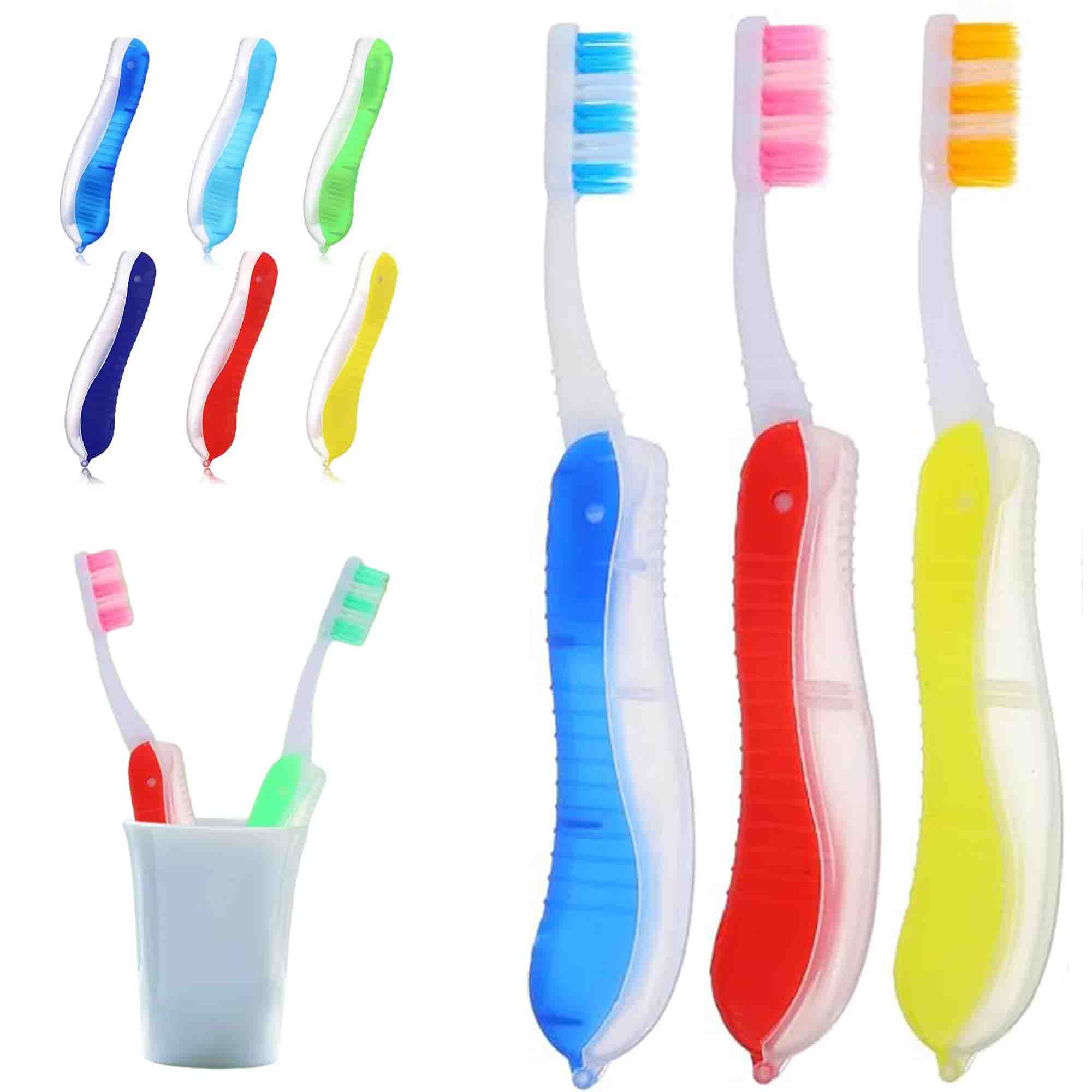 Travel Toothbrush In Folding Case 1