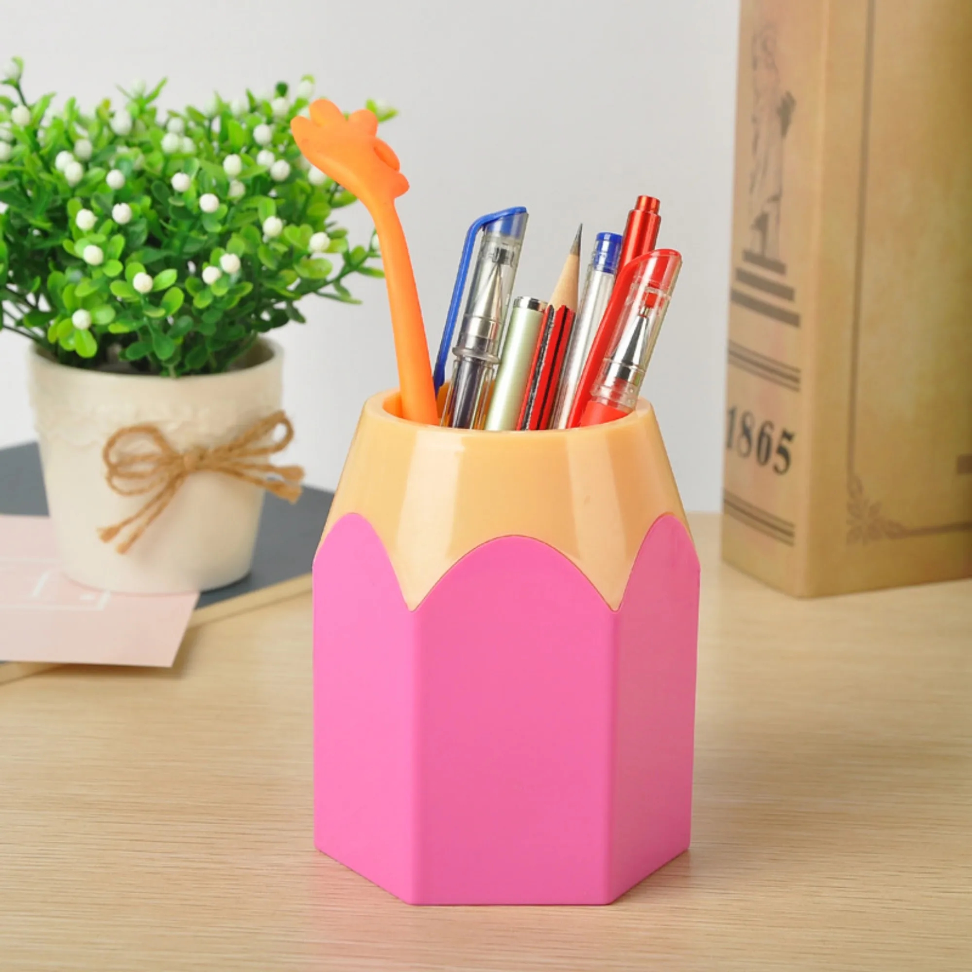 Creative Pencil Pen Tooth Brush Holder MOQ50 4