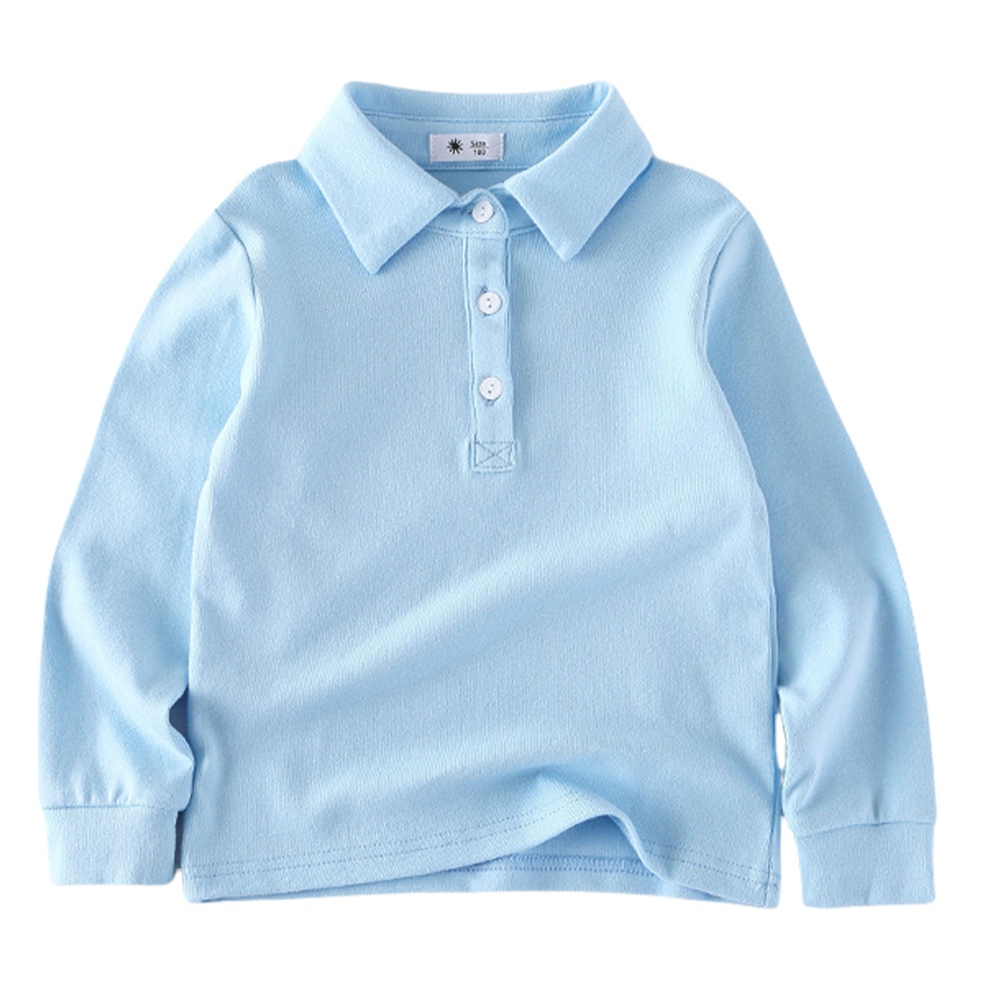 Kids Polo Shirt Long Sleeve T-Shirt 2025 Spring 2