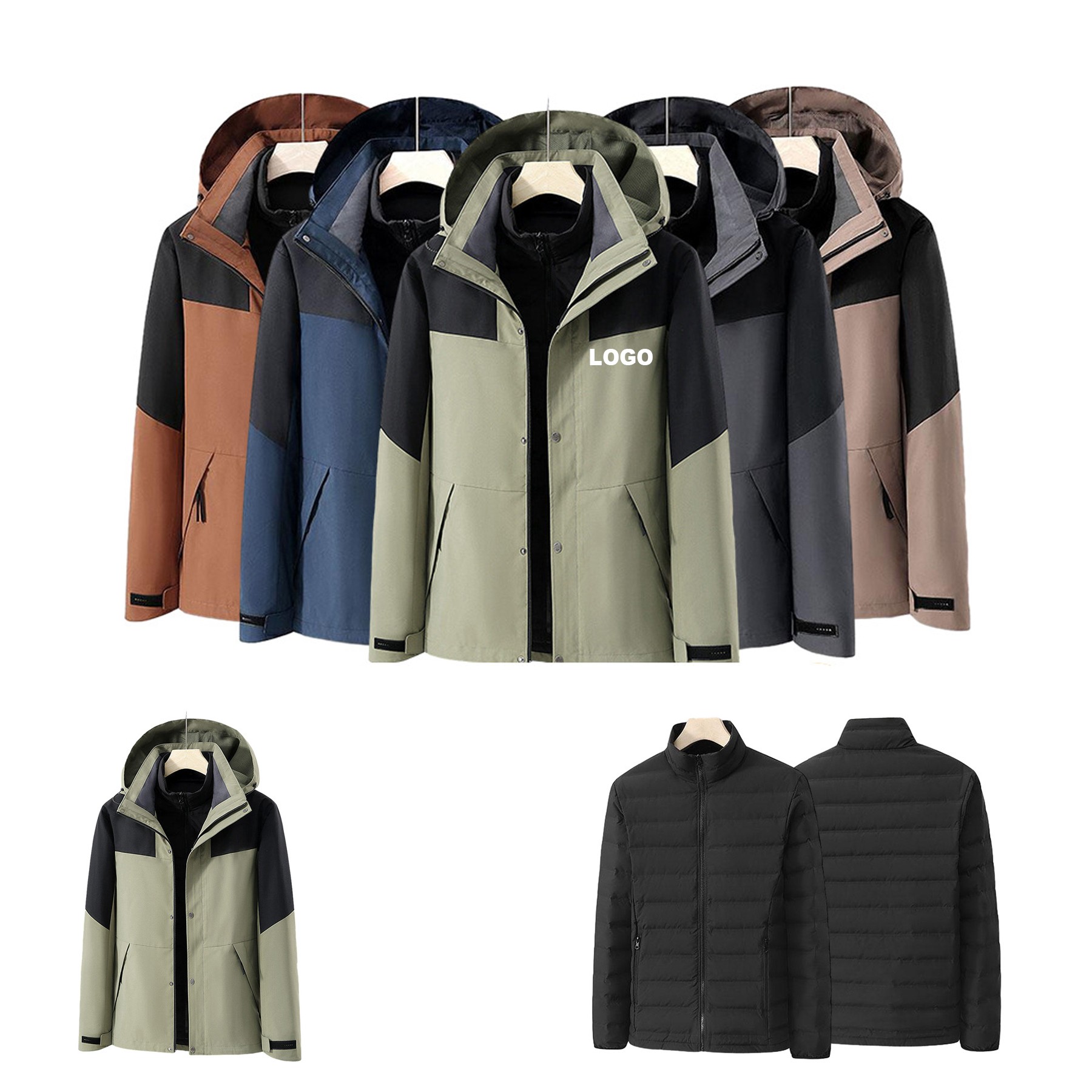 3 in 1 Waterproof Winter Jacket 7