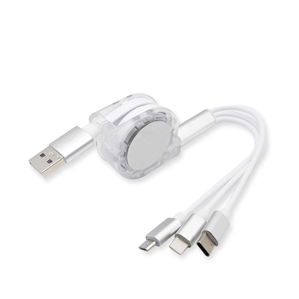 TriFlex Retractable 3-in-1 Cable 22