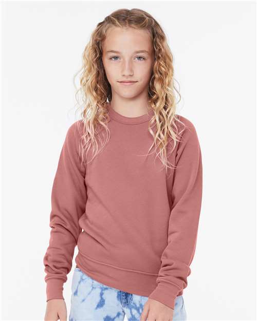 Youth Sponge Fleece Crewneck Sweatshirt - 3901Y 22