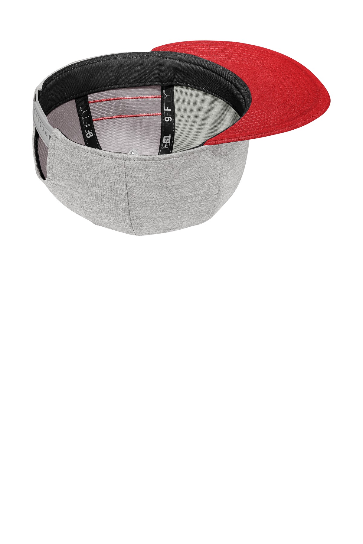 New Era Shadow Heather Striped Flat Bill Snapback Cap NE408 10