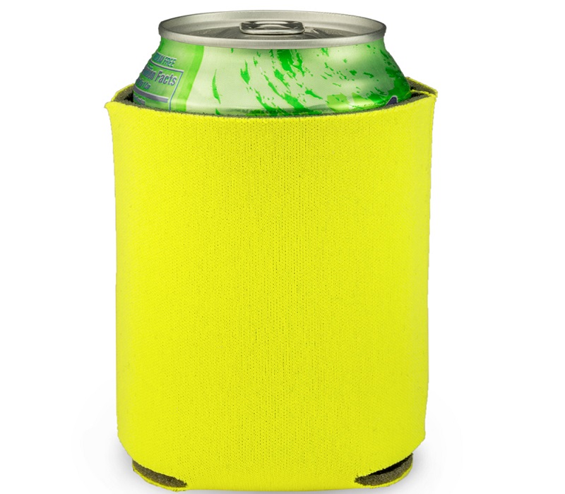 Collapsible Foam Can Cooler, custom koozie with logo imprint 3