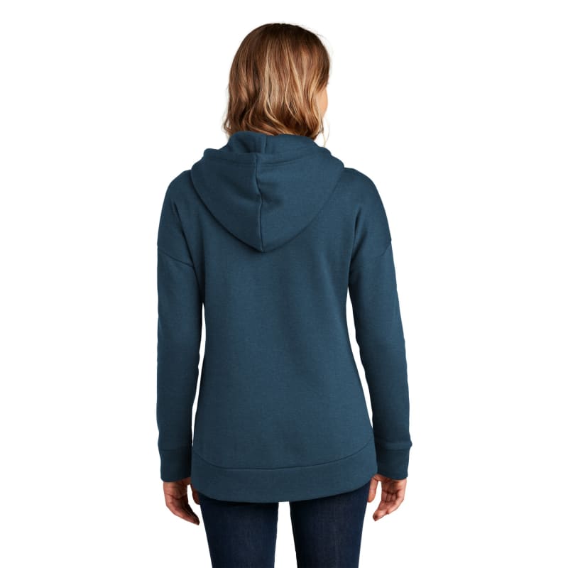District Women's Perfect Weight Fleece Drop Shoulder Full-Zip Hoodie 6