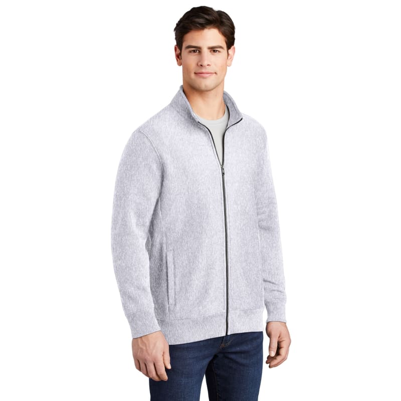 Sport-Tek Super Heavyweight Full-Zip Sweatshirt, custom hoodie or sweatshirt with logo imprint 2