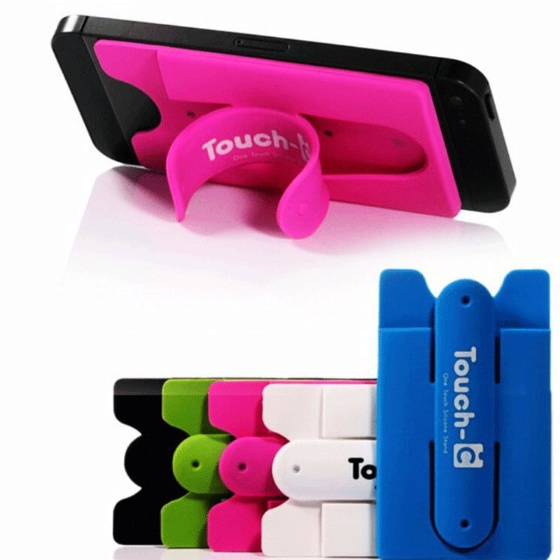 Silicone Mobile Phone Wallet/Holder 8