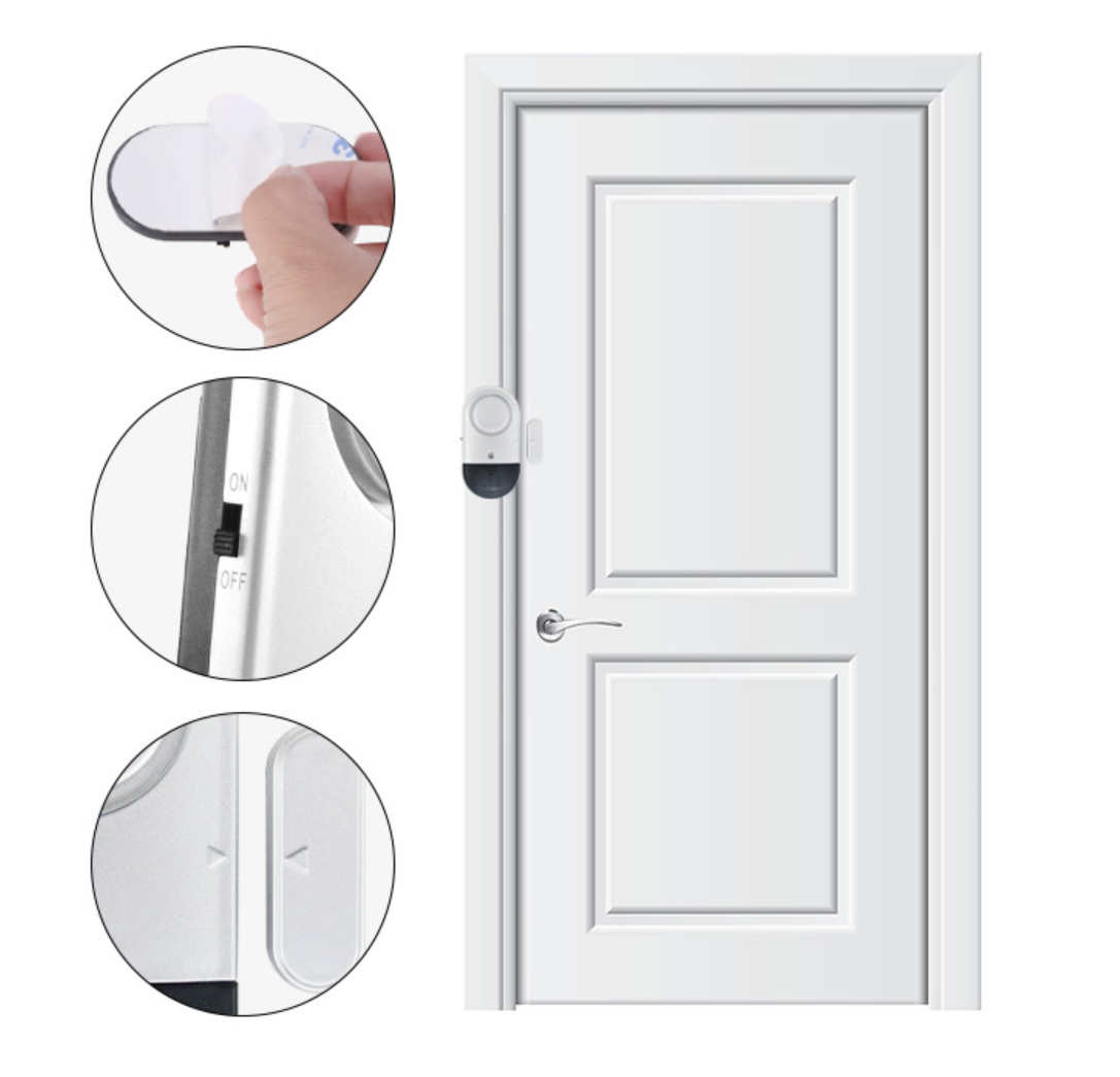 120DB Large Decibel Door and Window Magnetic Alarm 3