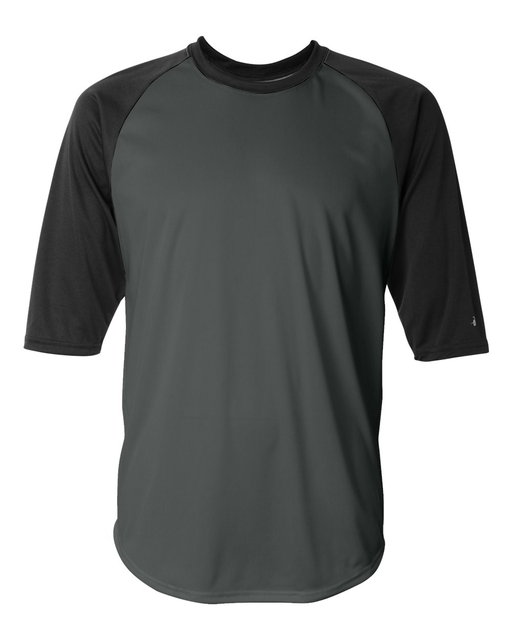 Men's B-Core Three-Quarter Sleeve Baseball T-Shirt - 4133 2