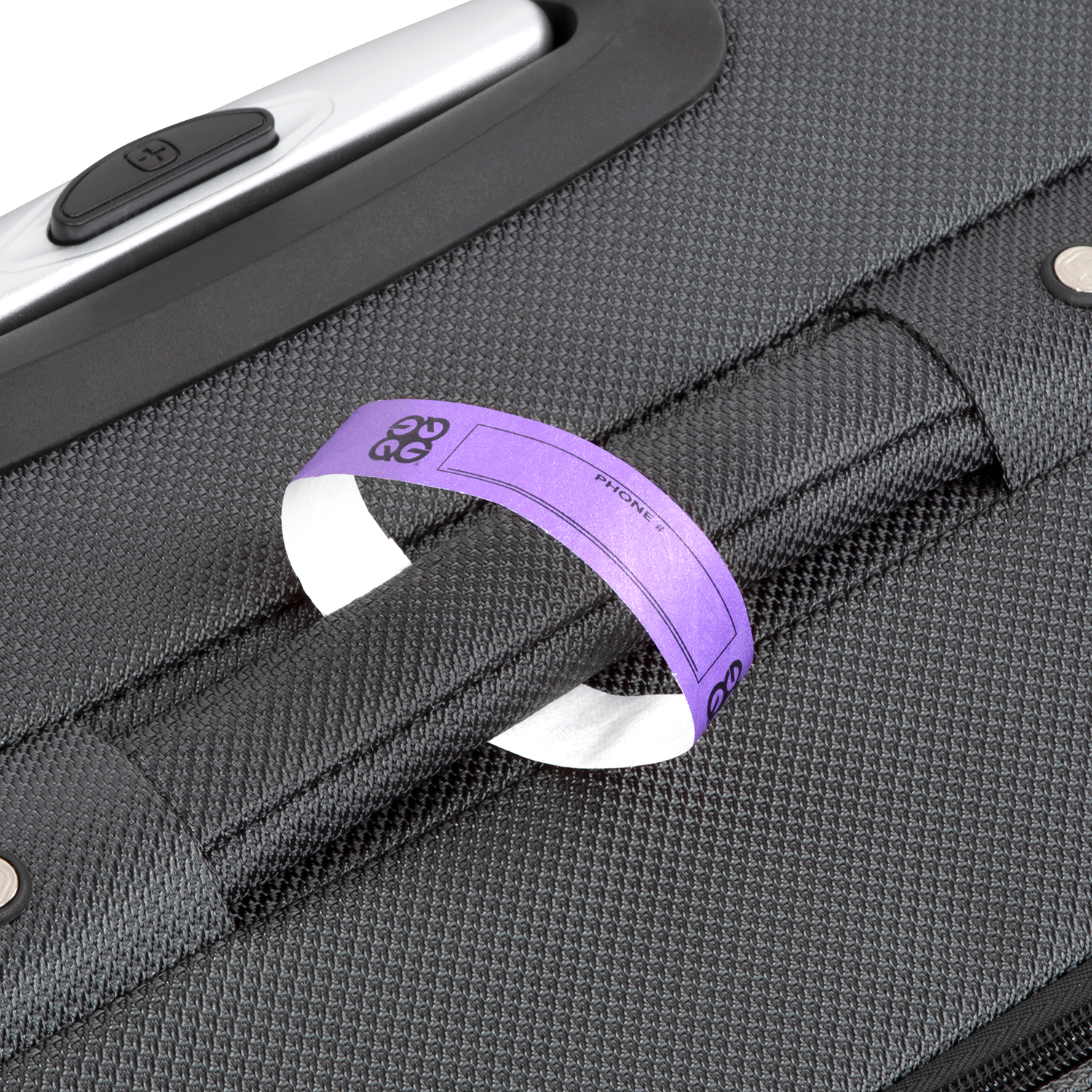 3/4" DuPont™ Tyvek® Luggage Tag 2