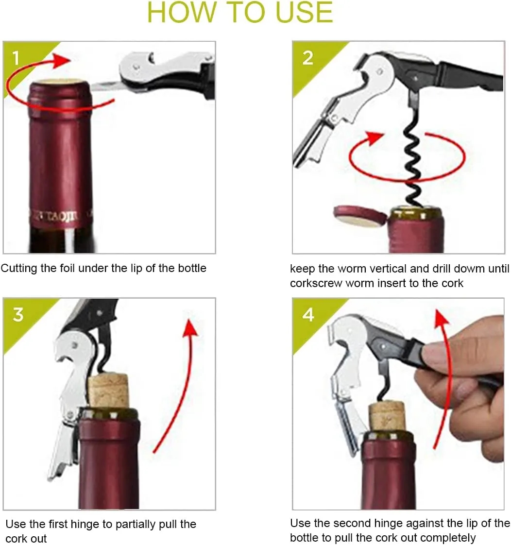 Corkscrew Professional Wine Opener 3