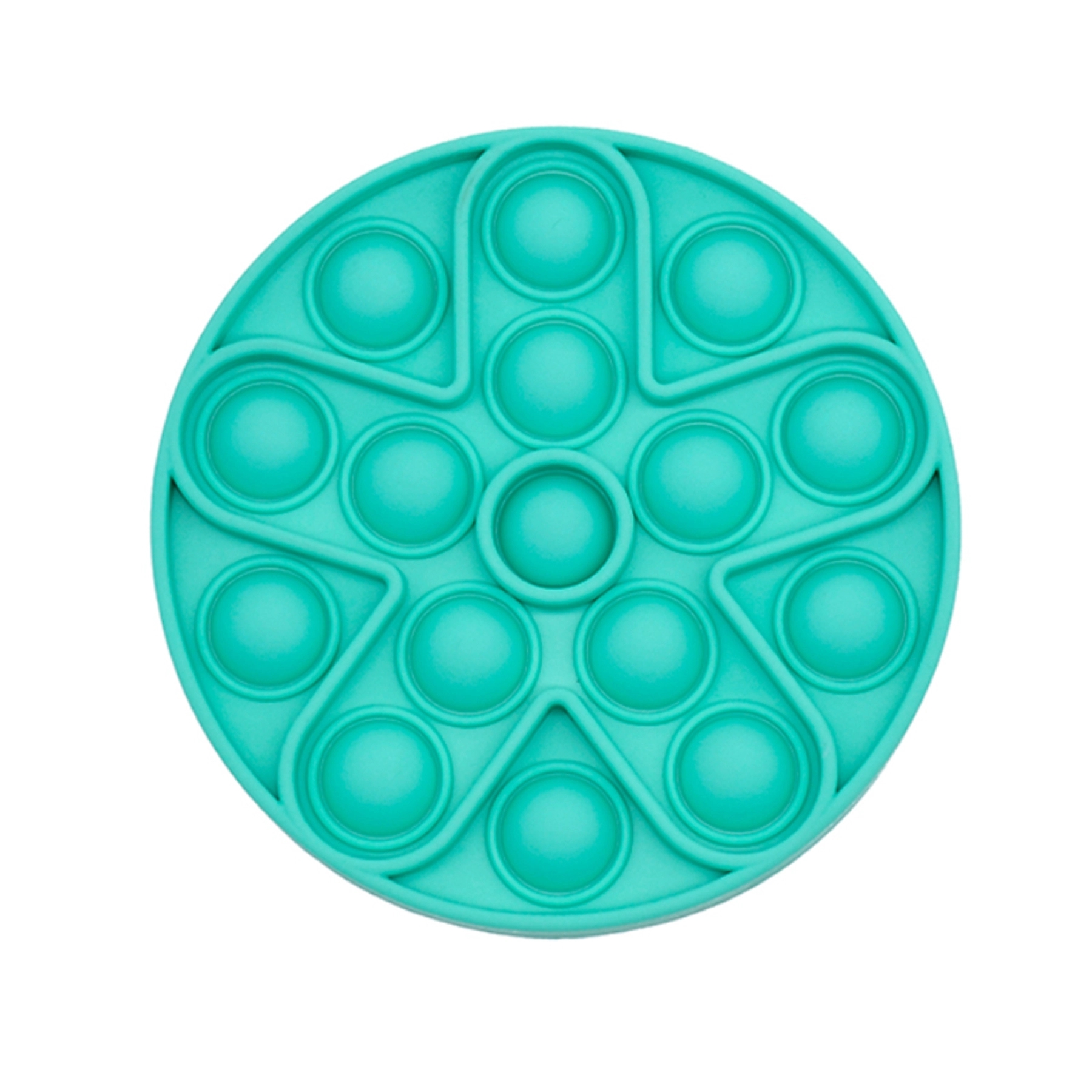 Round Silicone Push Pop Bubble Fidget Toy 17