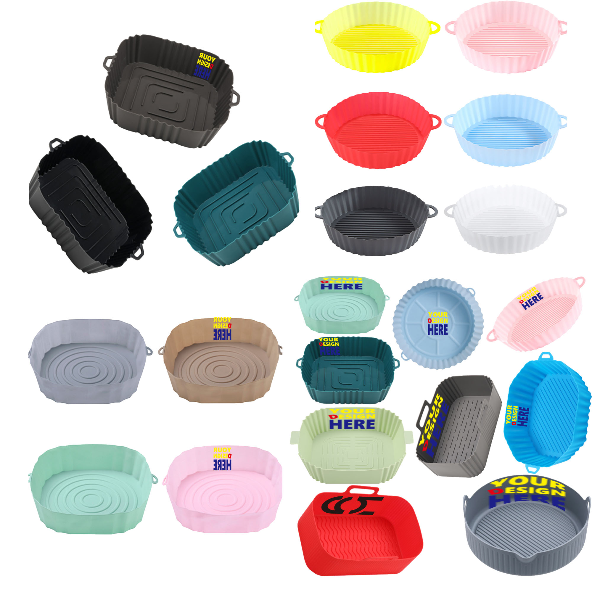 MOQ500 Polygon-Shaped Silicone Baking Tray 3