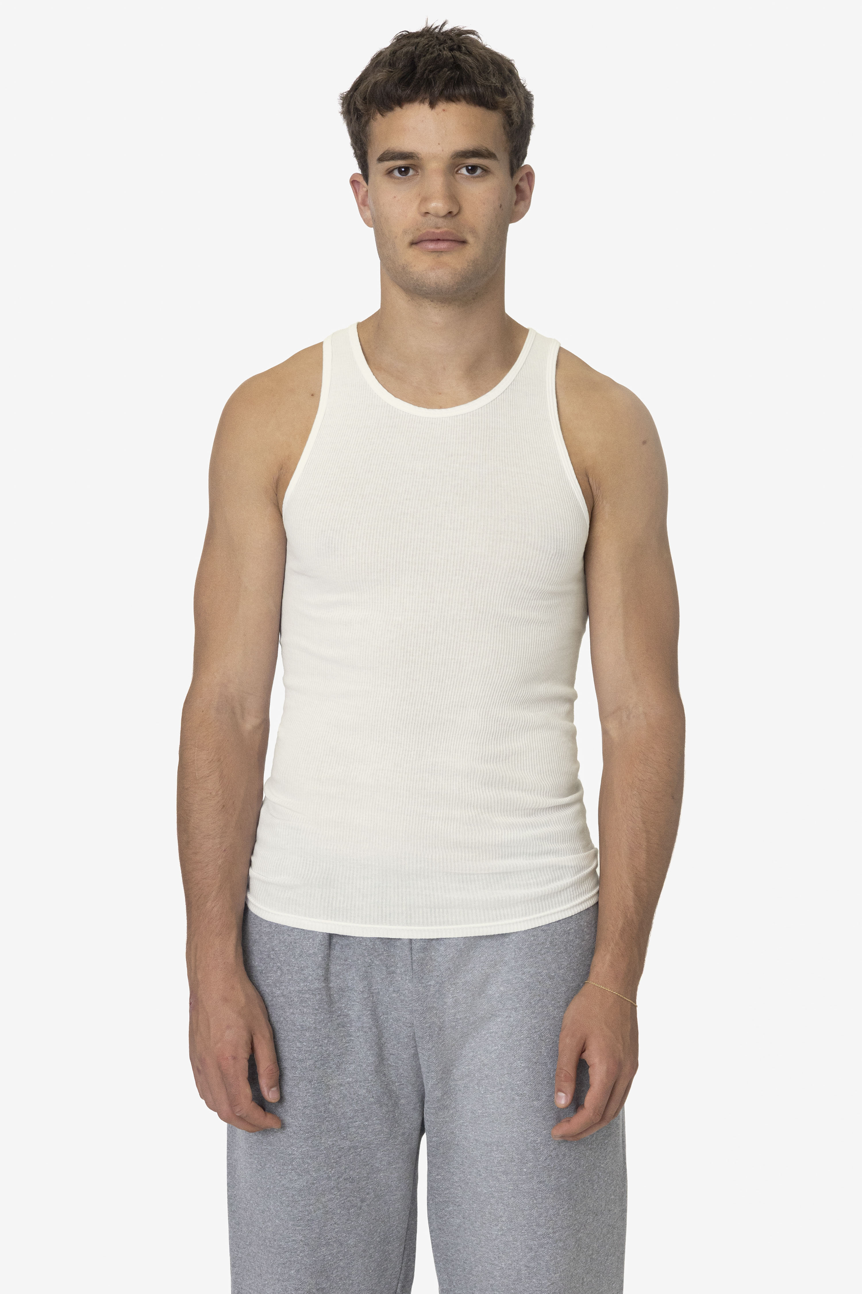 5.6 OZ GARMENT DYE 2X1 TUBULAR RIB TANK TOP 4