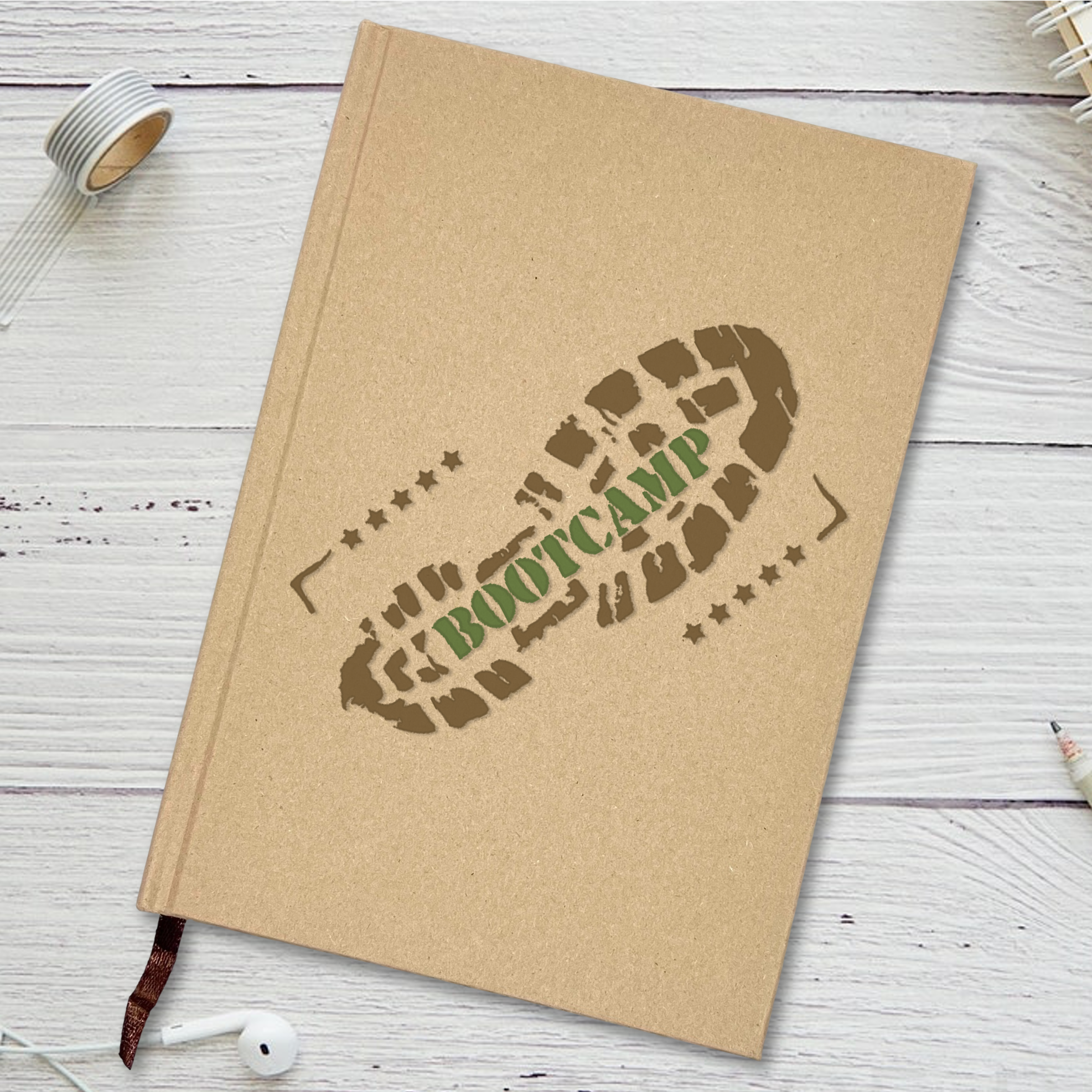Hard Cover Kraft Paper Journal 2