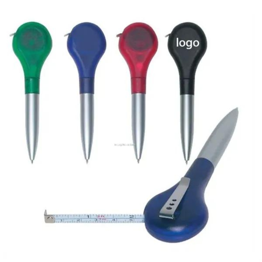 Multifunctional Ballpoint Pen Ruler Tape Measure 2