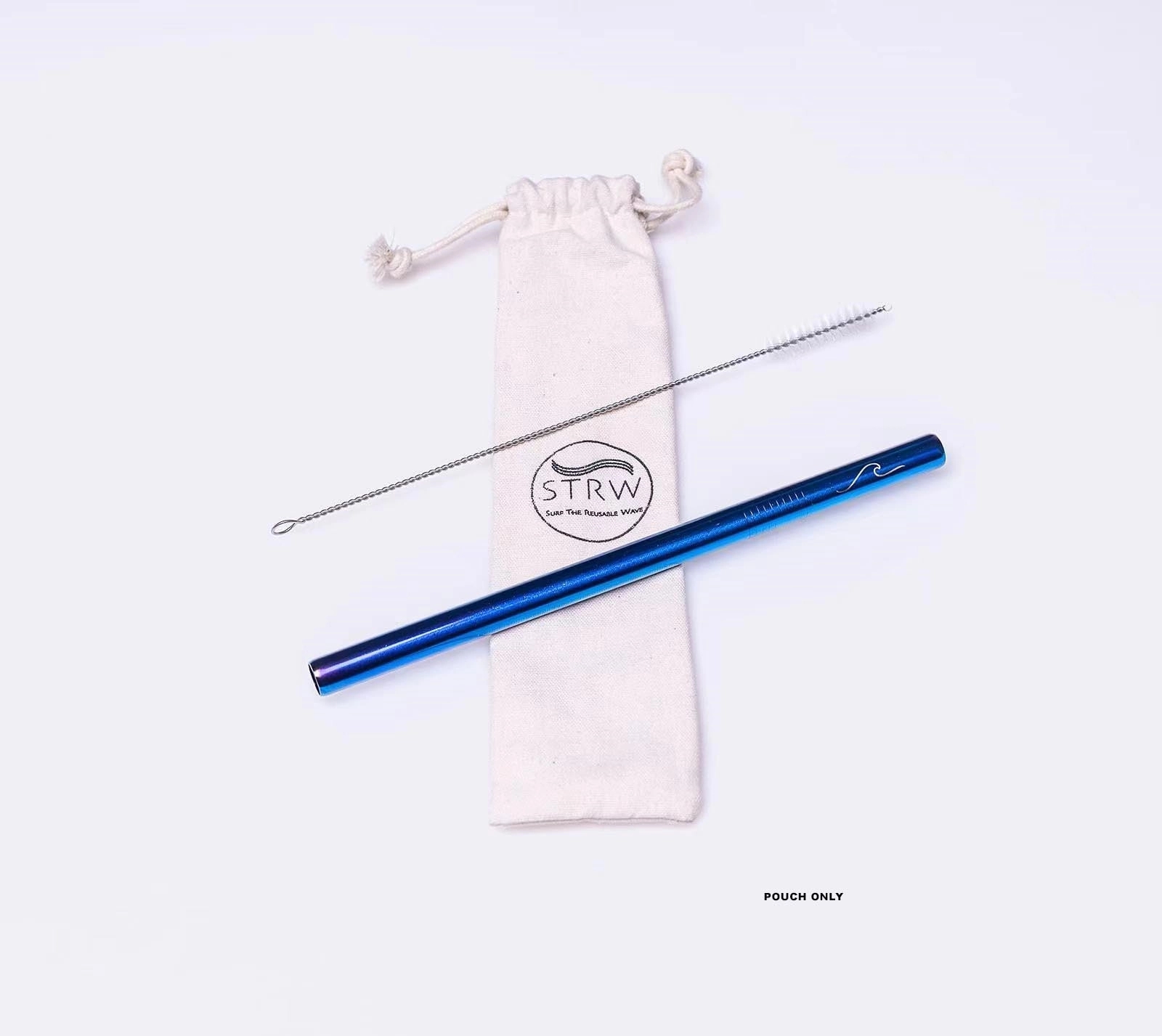 Custom Cotton Straw Pouch/ Pen Gift Bag 6