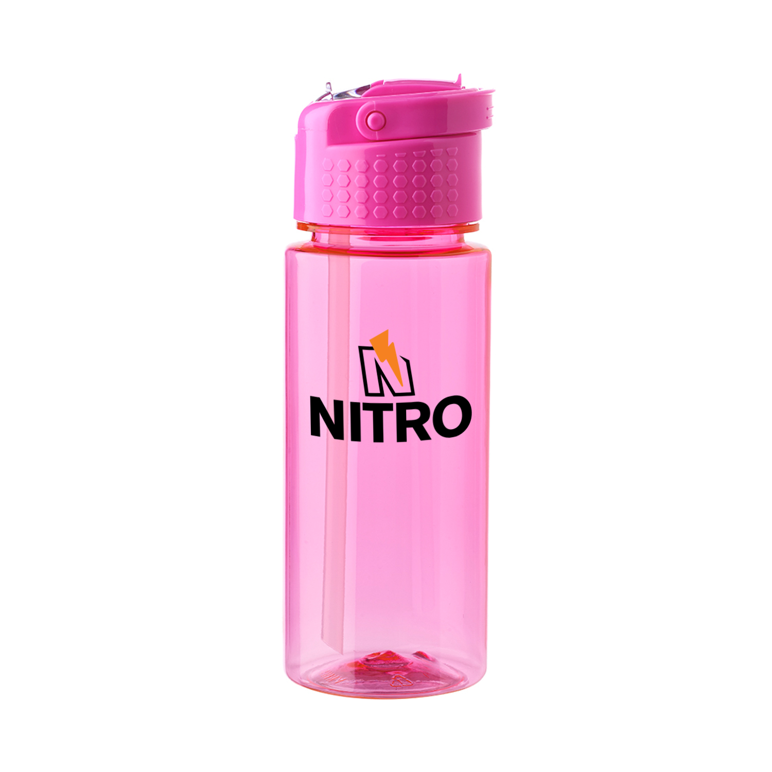 18 oz. Bonny Plastic Water Bottle (2 Color Imprint) 4