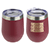 SENSO® Classic 10 oz Vacuum Insulated Stainless Steel Wine Tumbler 10