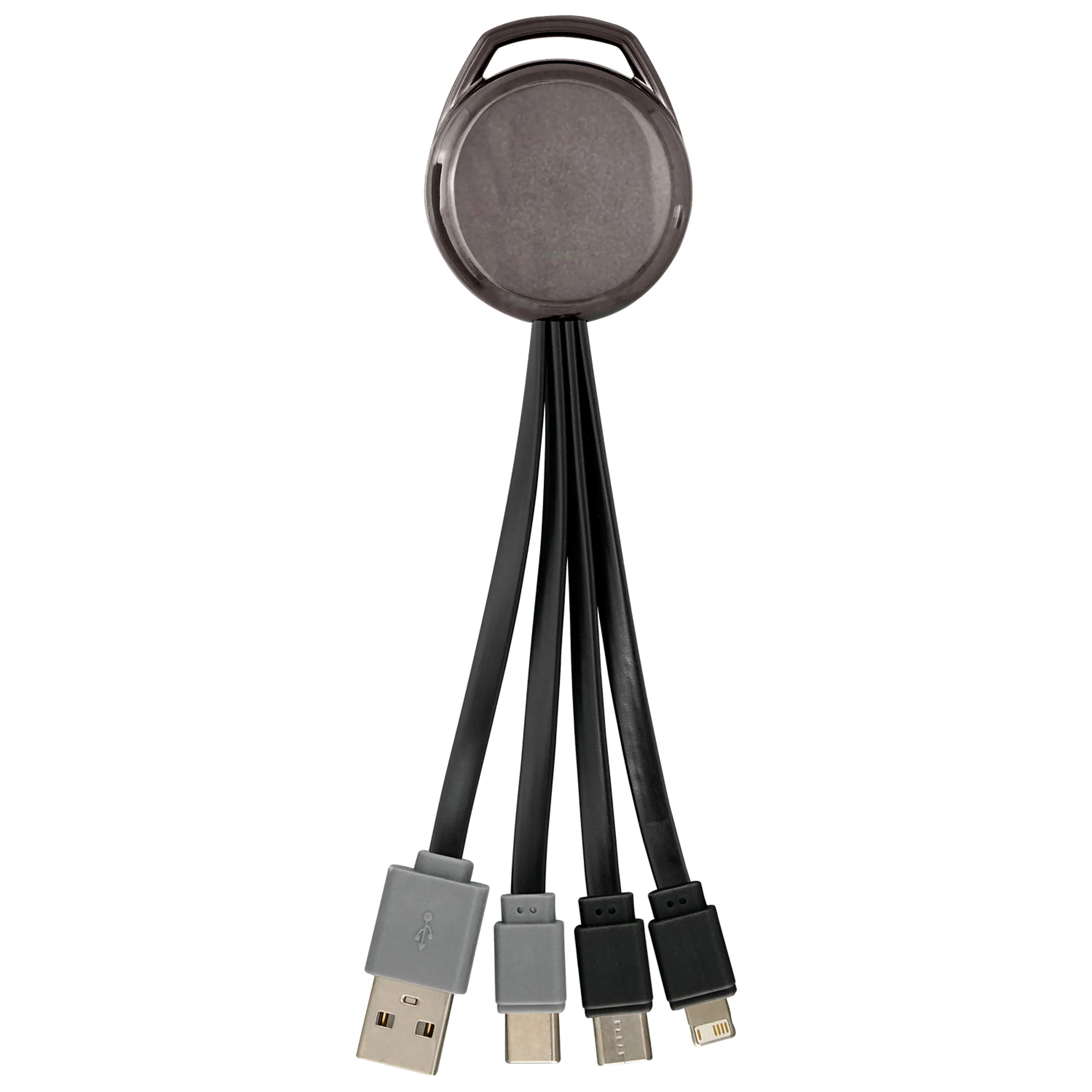 Metallic Vivid Dual Input 3-in-1 Charging Cable 22