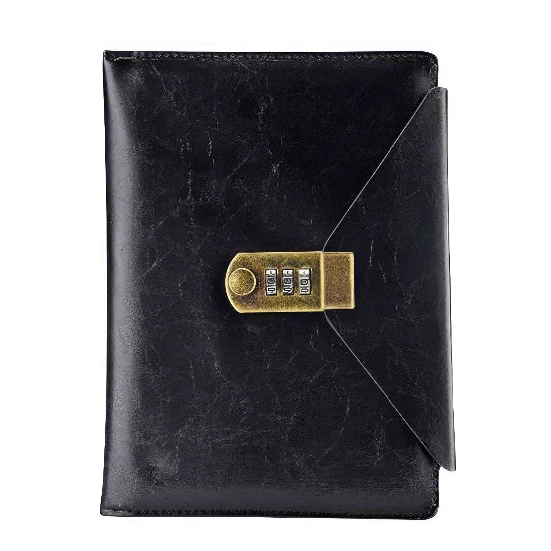 PU Leather A5/A6/B5 Notebook with Locks 2