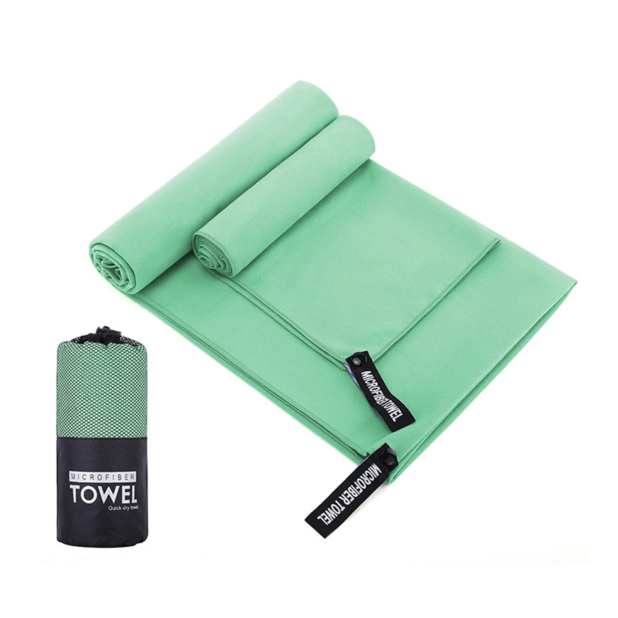Quick Dry Sand Free Microfiber Towel with Travel Pouch 7