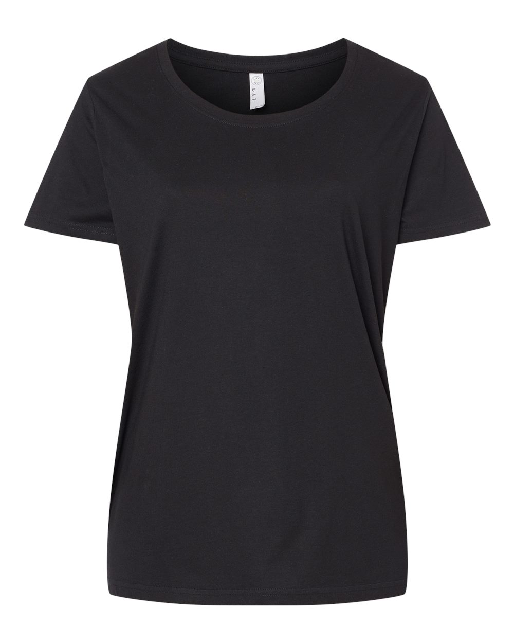 Women's Curvy Collection Fine Jersey Tee - 3816 175