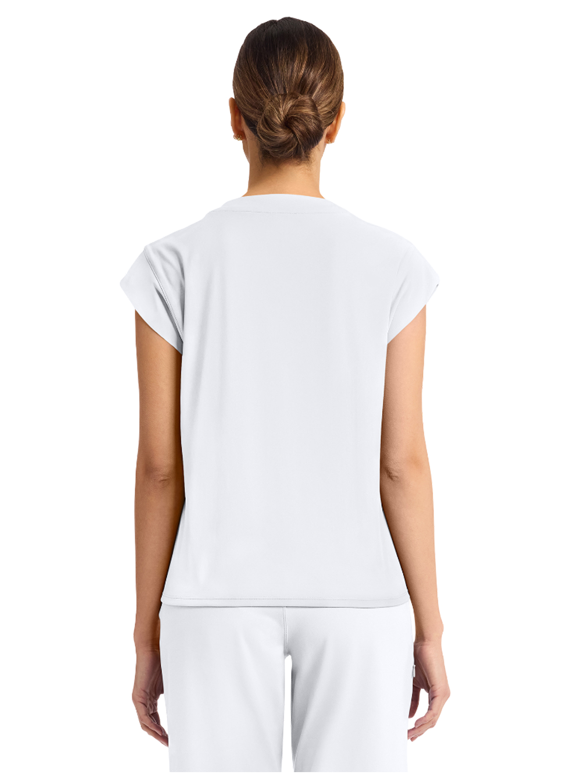 Cherokee - Cherokee Achieve - Women's 1-Pocket Crew Neck Top 49