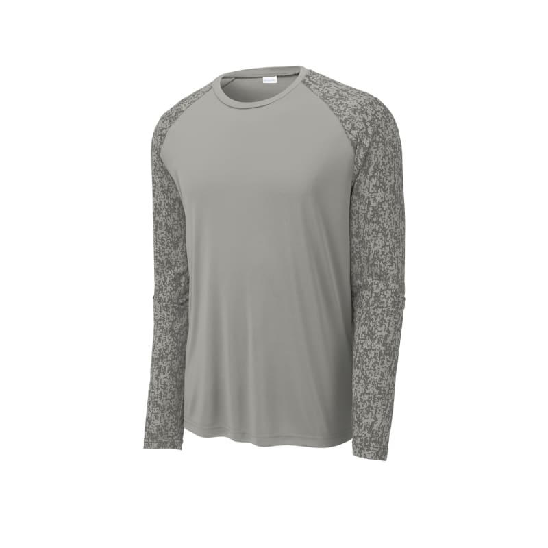 Sport-Tek Long Sleeve Digi Camo Tee. 30