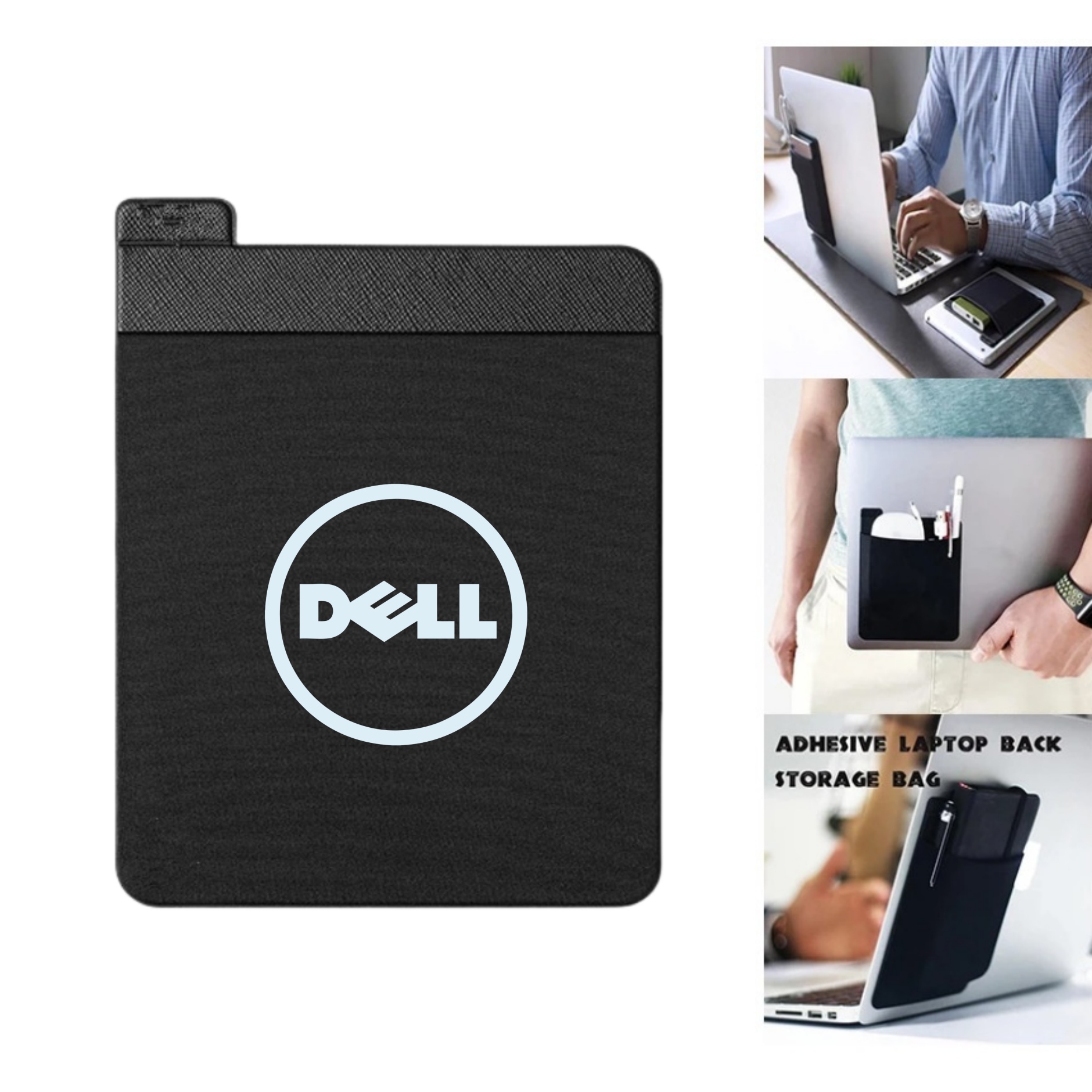 Adhesive Wireless Mouse Holder Sticker 2