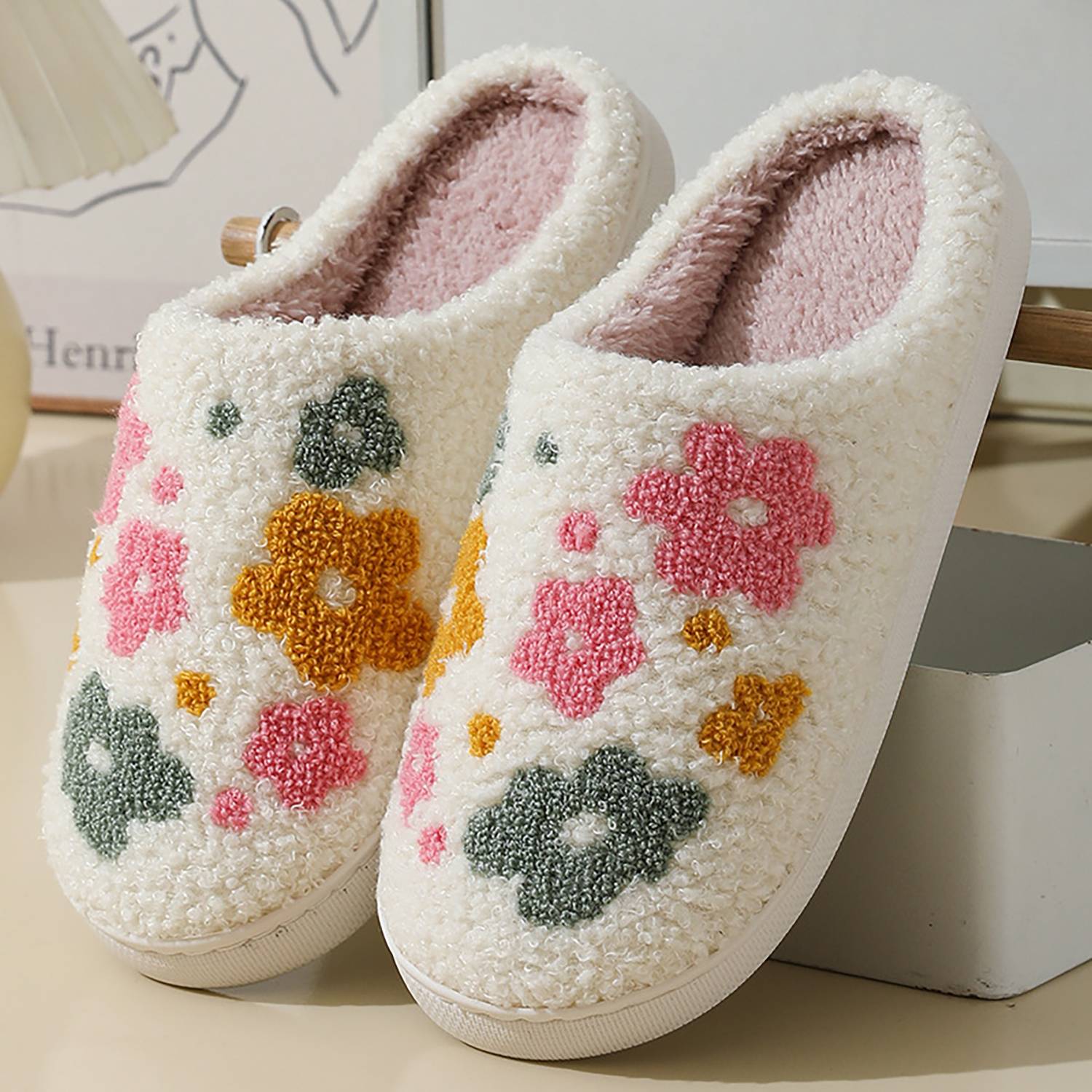 Women's Winter Cozy Non-Slip Indoor Slippers 11