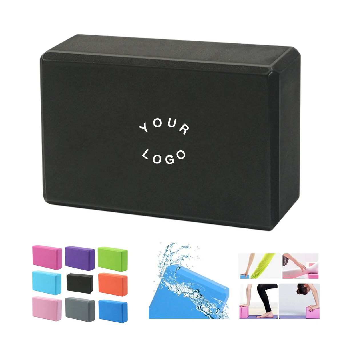 EVA Foam Yoga Block with Non Slip Surface 6