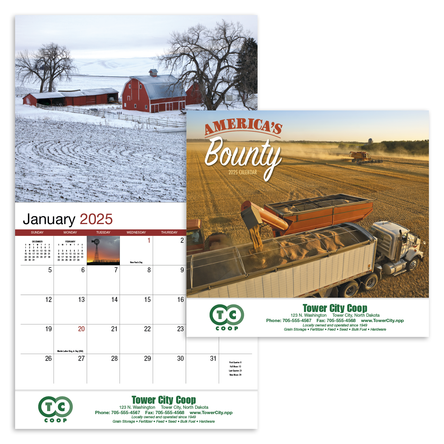 HotLine® Products America's Bounty Appointment Calendar - Stapled 18