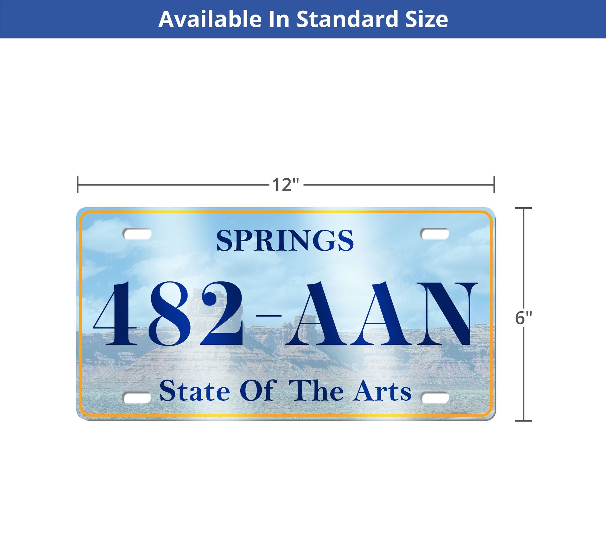 Reflective Custom License Plates 8