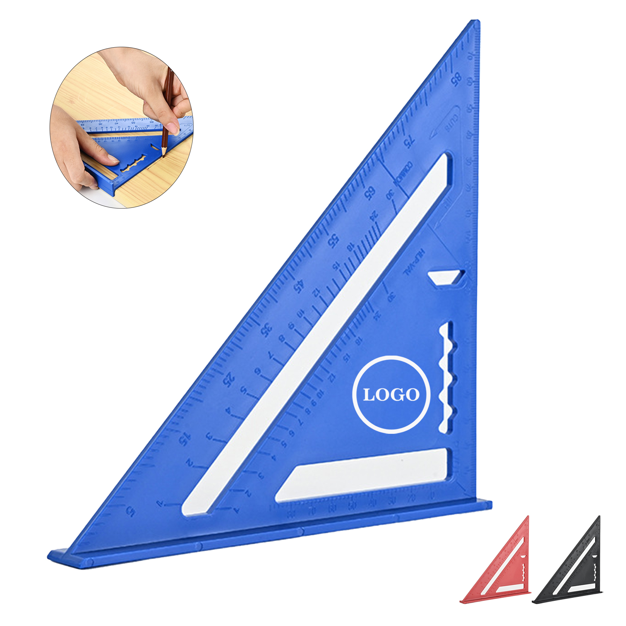 Triangular Carpentry Measuring Tool 2