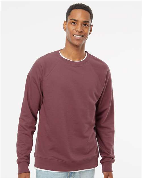 Unisex Icon Lightweight Loopback Terry Crewneck Sweatshirt - SS1000C 61