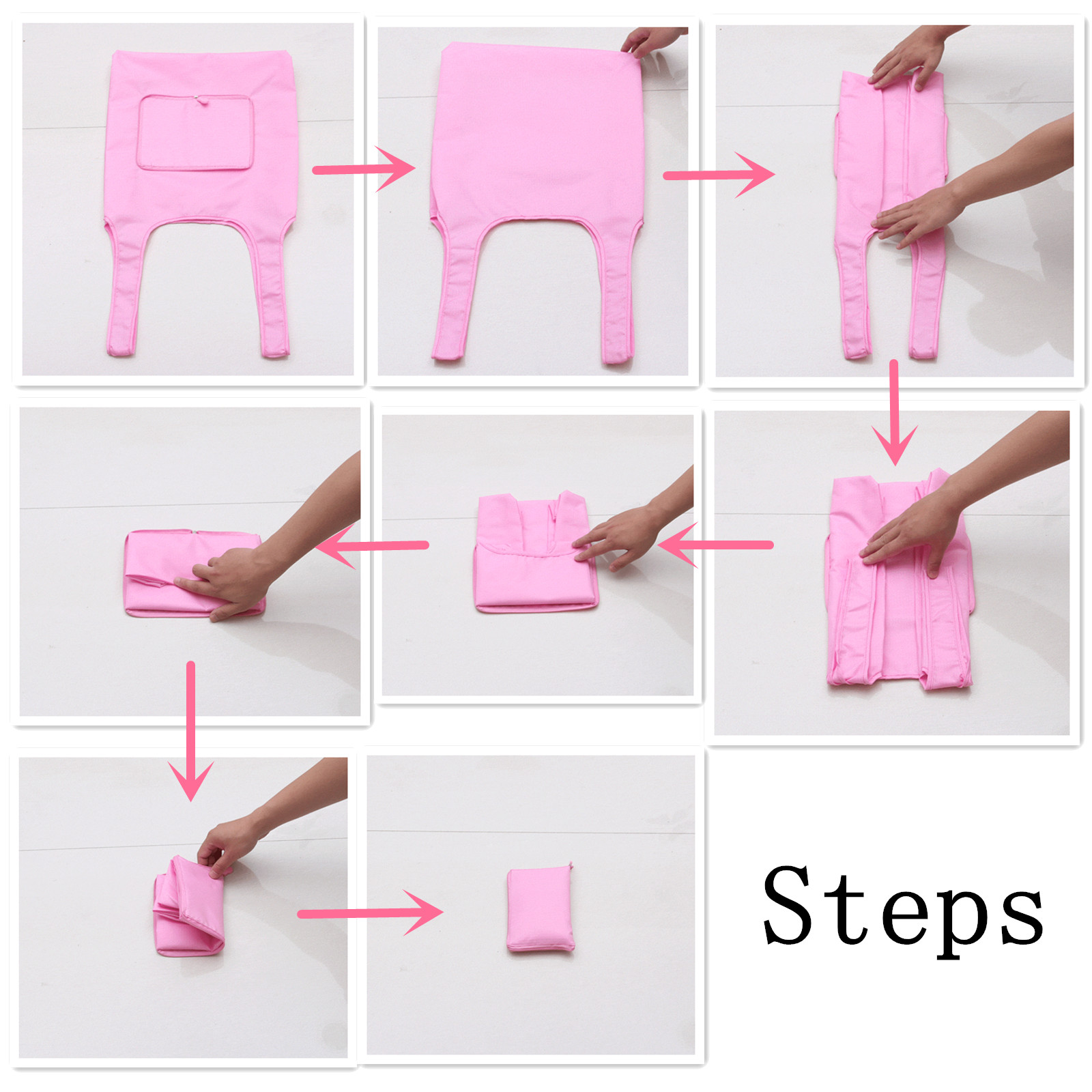 210D Oxford Fabric Eco Foldable Shopping Bags 3
